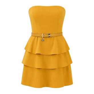 Elisabetta Franchi Donna, Abiti, Giallo, M, new