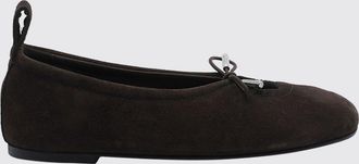 Alohas Ballerine Rosalind in pelle scamosciata con fiocco e punta tonda