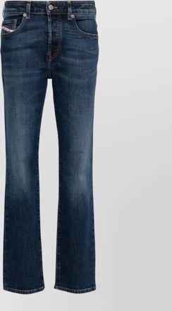 Diesel denim straight-leg jeans