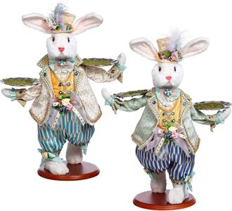 Mark Roberts Server Rabbit, Set of 2 in White at Nordstrom