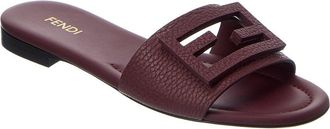 Fendi Fendi Tube Leather Sandal