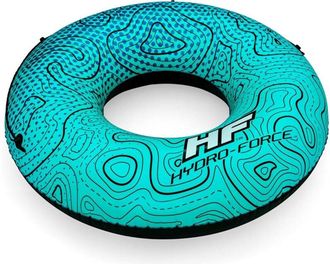 Trade Shop Trade Shop - Salvagente Ciambella Gonfiabile Con Motivi Ondulati Breeze Rider 106x106x27cm 36401