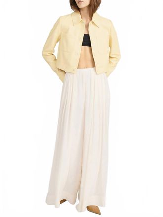 Frame Denim Wave Pant In Cream
