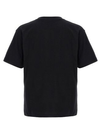 Valentino Garavani Logo-Print Cotton T-Shirt - Black