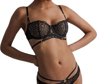Aubade Lg&Auml;&ocirc;indomptable Demi Bra In Black