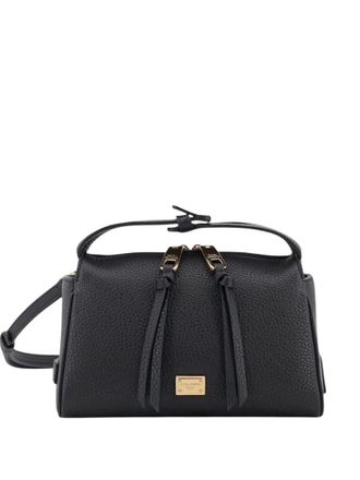 Dolce & Gabbana Black Vittoria Mini Crossbody Bag
