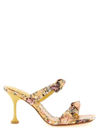 Alexandre Birman Bicolor Cowhide Stiletto Heel Womens Sandals