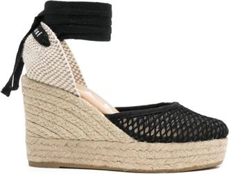 Maneb&igrave; Wedges - Dames - Sleehakken - Zwart - 40 EU - Schoenen