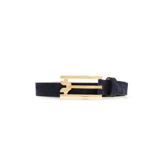 Victoria Beckham Belts, female, Blue, Size: 70 CM Dorian Belt