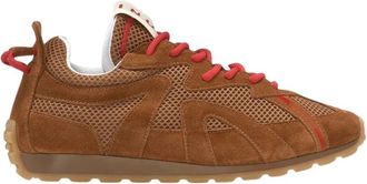 INUIKII Maribella Suede - Heren - Sneakers - Bruin - 38 EU - Leer - Schoenen