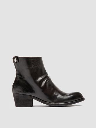 Officine Creative Wade 002 Leather Western Boots in Brown at Nordstrom, Size 39.5