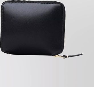 Comme Des Gar&ccedil;ons check print leather purse