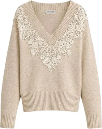 Alberta Ferretti Mujer, Jerseys, Beige, Talla: XS