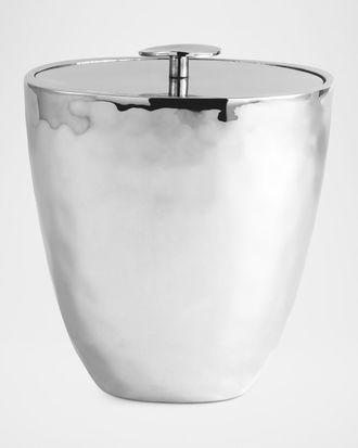 Michael Aram Reflective Ice Bucket with Tongs