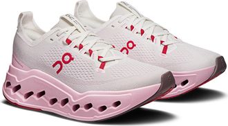 On Cloudsurfer Max Running Sneaker in Ivory/Peony at Nordstrom, Size 10.5