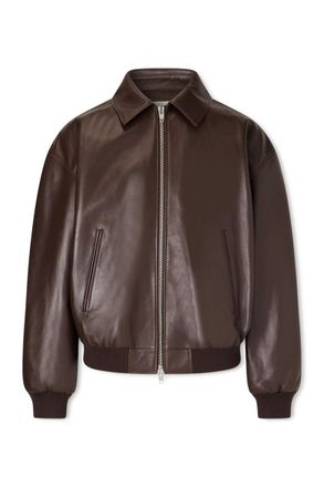 Celine Leather Blouson Jacket