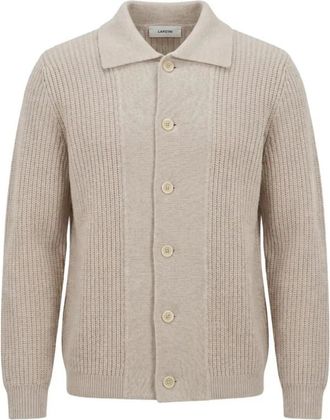 Lardini Maglia 150 - Heren - Vesten - Beige - M - Truien & Vesten