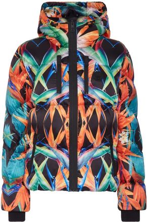 Plein Sport Jacket Flowers - Dames - Ski Jassen - Veelkleurig - XS - Polyester - Fitness