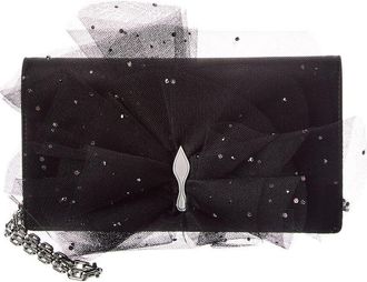 Christian Louboutin Bettina Satin Clutch
