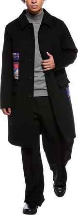 Valentino Cappotto Wool Vaporwave Coat