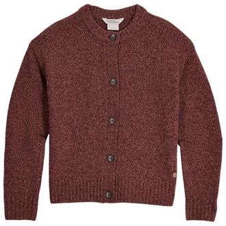 Royal Robbins Rockcraft Cardigan Merinojacke f&uuml;r Damen | braun/rot