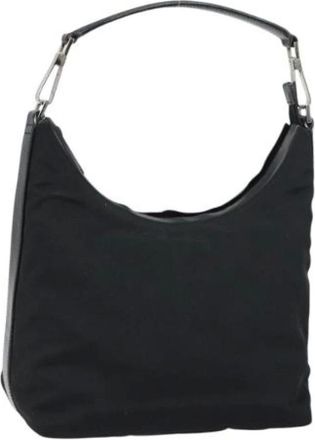 Gucci Pre-owned Shoulder Bags, female, Black, Size: ONE SIZE Pre-owned Vintage Shoulder Bag