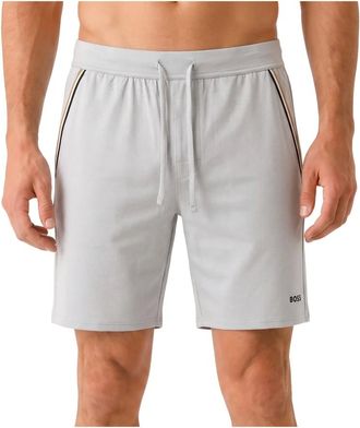 HUGO BOSS Fitness, Heren, Grijs, XL, Katoen, Unique Shorts CW