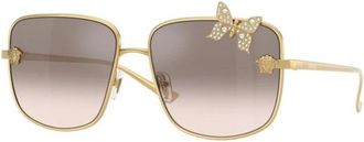 Versace Ve 2282 Zonnebril - Dames - Zonnebrillen - Geel - 59 MM - Accessoires