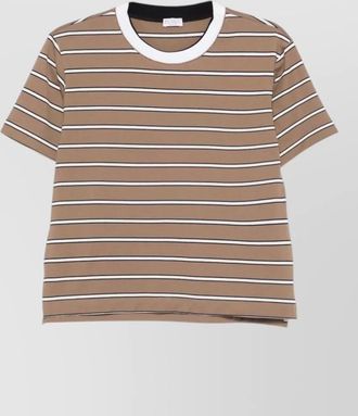 Brunello Cucinelli striped cotton short-sleeve t-shirt