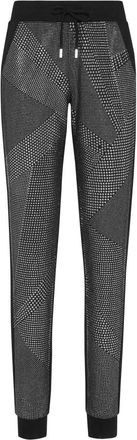 Philipp Plein Trainingsbroeken - Dames - Sweatpants - Zwart - M - Katoen - Broeken