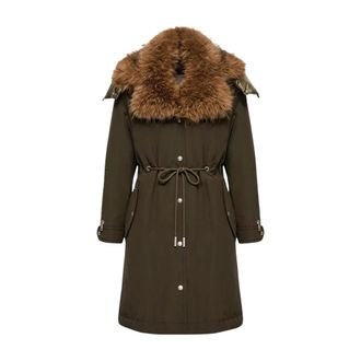 Moncler Donna, Cappotti, Verde, M, new