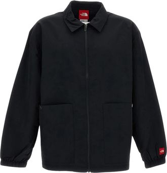 The North Face Red Box Nylon Shirt met Lange Mouwen - Heren - Outdoorjassen - Zwart - M - Nylon - Fitness