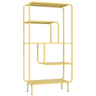 Happy Garden Consola De Dise&ntilde;o En Metal Amarillo Capucine