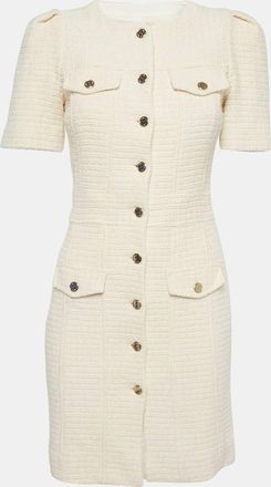 Maje Cream Tweed Sheath Dress