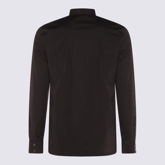 Alexander McQueen Mens Shirts Black _100 % Co