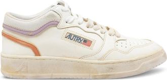 Autry Med-Way leren sneakers - Wit