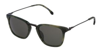 Lozza SL4163M 01FJ Mens Sunglasses Green Size 52