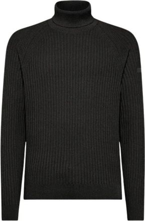Roberto Ricci Design Fluweel geribbelde coltrui trui - Heren - Coltruien - Grijs - XL - Truien & Vesten