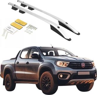 OEM Barras De Techo Fiat Fullback 2015-19 Mitsubishi L200 2016-2023 Aluminio