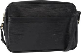 Louis Vuitton Pre-owned Vintage Cross Body Bag - Dames - Vintage Schoudertas - Zwart - ONE Size - Leer - Vintage