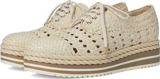 La Canadienne Pabel Womens Flat Shoes White : 8.5 B - Medium, Leather