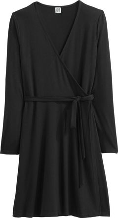 La Redoute Collections Korte wikkeljurk, in jersey tricot