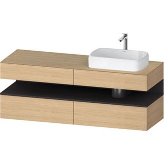 Duravit Qatego Consola Mueble Bajo Lavabo, 2 Extensiones, 2 - Duravit