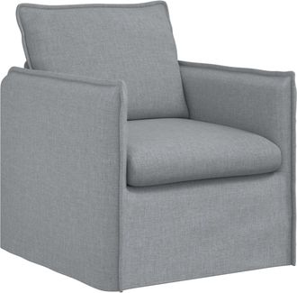 vidaXL Sof&aacute; Gris Claro 75 X 82 X 85 Cm Tela Vidaxl