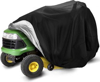 OEM Funda Impermeable Para Cortac&eacute;sped De Exterior, Resistente, De Poli&eacute;ster Oxford, Con Protecci&oacute;n Uv, 183 X 137 X 117 Cm