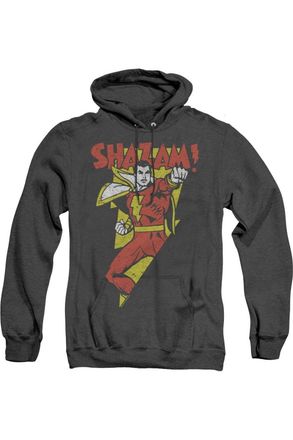 Gildan DC Comics In Bolt Adult Heather Hoodie / Hooded Sweatshirt