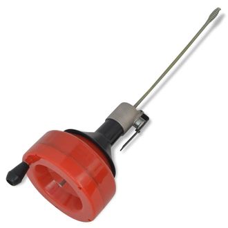 vidaXL Limpiador De Tuber&iacute;as De Operaci&oacute;n Manual/taladro 8 M Vidaxl