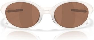 Oakley 58mm Eyejacket Redux Polarized Rectangle Sunglasses in Matte Vapor/prizm Tungsten at Nordstrom
