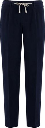 Eleventy Broek - Heren - Chinos - Blauw - W33 - Broeken