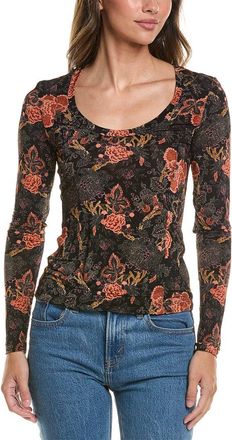 Ulla Johnson Aris Jersey U-Neck Top